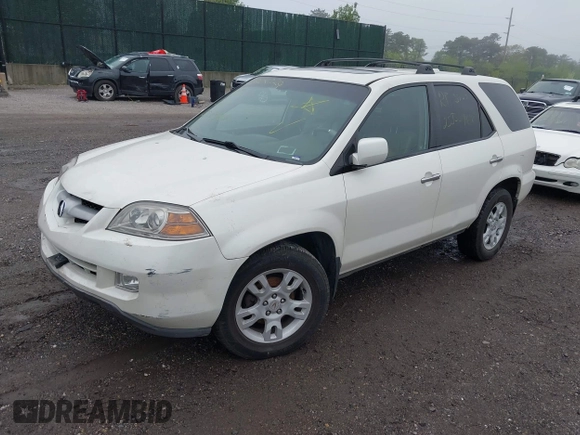 2005 Acura MDX Touring z VIN 2HNYD18985H535882, wystawiony jako IAAI lot #42208279 z przebiegiem Nie podano mil oraz . Historia ofert i sprzedaży dostępna na DreamBid. Obrazek 2.