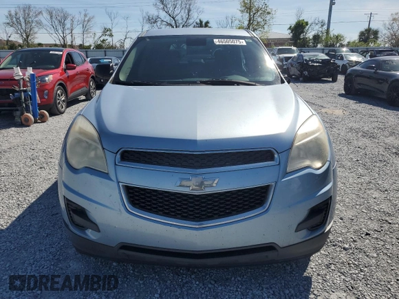 2015 Chevrolet Equinox LS with VIN 2GNALAEK7F6319172, listed as a Copart auction lot 46505075 with 163,391 mi miles and Salvage Title. Bid and sale history available at carsss.com. Image 5.
