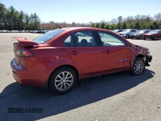 2010 Mitsubishi Lancer ES with VIN JA32U2FU2AU030631, listed as a Copart auction lot 53632865 with 249,060 mi miles and Salvage Title. Bid and sale history available at carsss.com. Image 3.