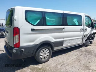 2024 Ford Transit Passenger XL with VIN 1FBAX2Y80RKA83702, listed as a IAAI auction lot 41955150 with 21,964 mi miles. Bid and sale history available at carsss.com. Image 4.
