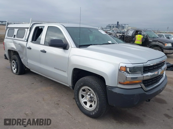 2017 Chevrolet Silverado 1500 Work Truck with VIN 1GCVKNEC3HZ266524, listed as a IAAI auction lot 41060574 with 138,002 mi miles. Bid and sale history available at carsss.com. Image 1.
