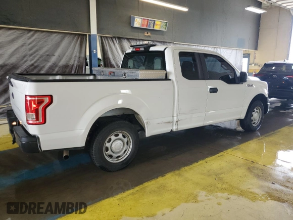 2016 Ford F-150 XL with VIN 1FTEX1C86GFD62236, listed as a Copart auction lot 62385555 with 127,568 mi miles and Clean title. Bid and sale history available at DreamBid. Image 3.