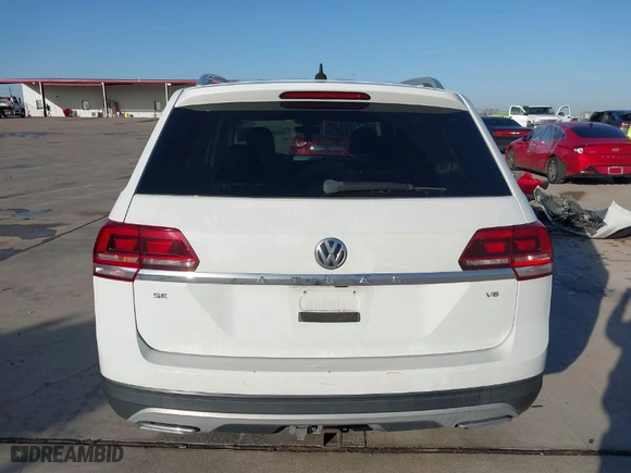 2019 Volkswagen Atlas 3.6L V6 SE w/Technology with VIN 1V2WR2CA9KC532816, listed as a IAAI auction lot 41196226 with 84,686 mi miles. Bid and sale history available at carsss.com. Image 16.