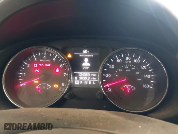 2013 Nissan Rogue S with VIN JN8AS5MV0DW659608, listed as a IAAI auction lot 42002510 with 124,353 mi miles and . Bid and sale history available at DreamBid. Image 7.