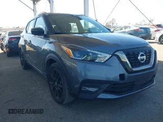 2020 Nissan Kicks SR with VIN 3N1CP5DV0LL558131, listed as a IAAI auction lot 41668855 with 38,358 mi miles. Bid and sale history available at carsss.com. Image 1.