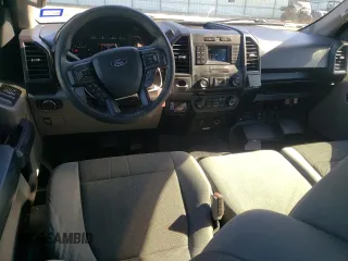 2017 Ford F-150 XL with VIN 1FTEW1C83HKD58172, listed as a Copart auction lot 80305554 with 131,377 mi miles and Salvage Title. Bid and sale history available at carsss.com. Image 8.