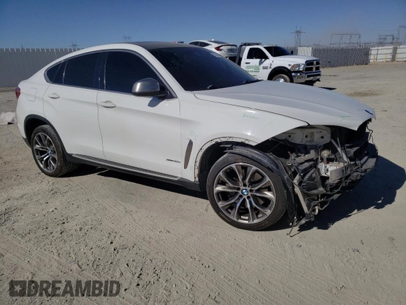2015 BMW X6 xDrive50i with VIN 5UXKU6C50F0F94431, listed as a Copart auction lot 74720853 with 90,239 mi miles. Bid and sale history available at carsss.com. Image 4.
