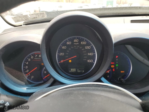 2007 Acura RDX Tech Pkg with VIN 5J8TB18577A016568, listed as a Copart auction lot 53082595 with 140,957 mi miles and Salvage Title. Bid and sale history available at carsss.com. Image 9.