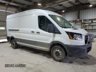 2023 Ford Transit Cargo z VIN 1FTBR1C86PKB96319, wystawiony jako Copart lot #59361285 z przebiegiem 34 823 mil mil oraz Szkoda całkowita • Salvage title. Historia ofert i sprzedaży dostępna na DreamBid. Obrazek 4.