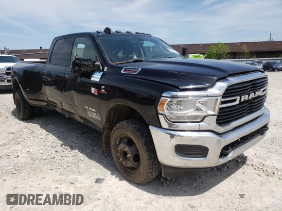 2020 Ram 3500 Tradesman with VIN 3C63RRGL9LG291872, listed as a Copart auction lot 53437254 with 332,540 mi miles and Salvage Title. Bid and sale history available at carsss.com. Image 4.