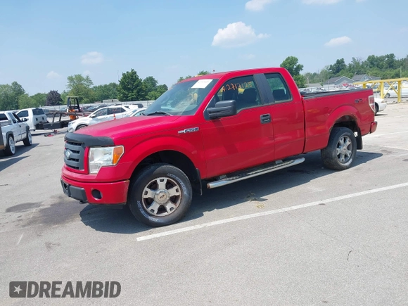 2009 Ford F-150 STX with VIN 1FTRX14839KC89773, listed as a IAAI auction lot 42717125 with 121,624 mi miles and . Bid and sale history available at DreamBid. Image 18.