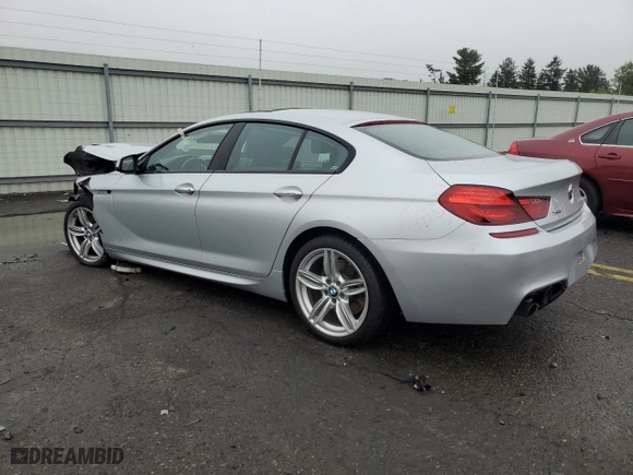 2015 BMW 6 Series 640i xDrive with VIN WBA6B8C54FD453238, listed as a Copart auction lot 73280224 with 87,201 mi miles and Salvage Title. Bid and sale history available at carsss.com. Image 2.