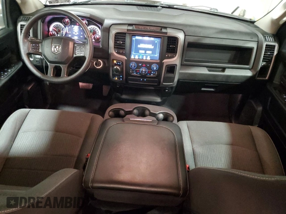 2021 Ram 1500 Tradesman z VIN 1C6RR7FG2MS574580, wystawiony jako Copart lot #84800634 z przebiegiem 33 134 mil mil oraz Szkoda całkowita • Salvage title. Historia ofert i sprzedaży dostępna na DreamBid. Obrazek 8.