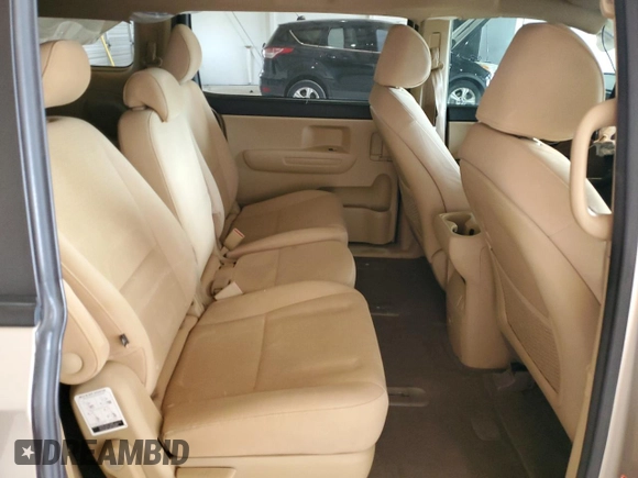 2016 Kia Sedona LX with VIN KNDMB5C13G6172544, listed as a Copart auction lot 47193565 with 101,044 mi miles and Salvage Title. Bid and sale history available at carsss.com. Image 11.