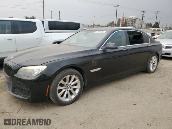 2015 BMW 7 Series 740Li with VIN WBAYE4C50FD947217, listed as a Copart auction lot 87899785 with Not provided miles and Salvage title. Bid and sale history available at DreamBid. Image 1.