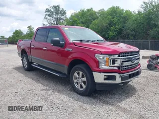2018 Ford F-150 XL with VIN 1FTEW1EG7JFD68075, listed as a IAAI auction lot 42559630 with 119,802 mi miles and . Bid and sale history available at DreamBid. Image 1.