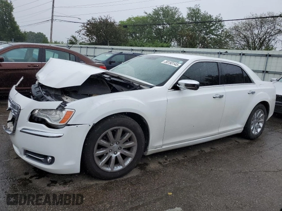 2011 Chrysler 300 Limited z VIN 2C3CA5CG4BH596104, wystawiony jako Copart lot #58193145 z przebiegiem 163 558 mil mil oraz Szkoda całkowita • Salvage title. Historia ofert i sprzedaży dostępna na DreamBid. Obrazek 1.