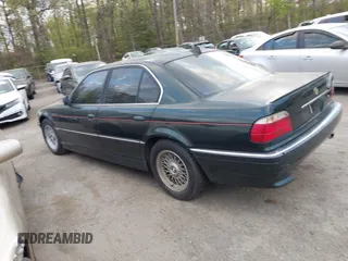 2001 BMW 7 Series 740iA with VIN WBAGG83451DN87732, listed as a IAAI auction lot 42083005 with 208,778 mi miles. Bid and sale history available at carsss.com. Image 3.