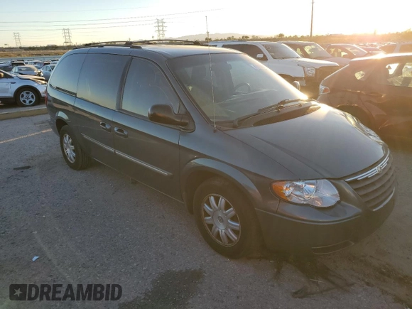 2007 Chrysler Town & Country LWB Touring with VIN 2A4GP54L67R262580, listed as a Copart auction lot 77816454 with 188,821 mi miles and Salvage Title. Bid and sale history available at carsss.com. Image 4.