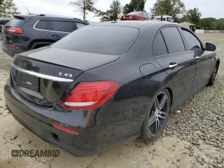 2017 Mercedes-Benz E-Class AMG E 43 with VIN WDDZF6EB8HA210523, listed as a Copart auction lot 59871562 with 55,851 mi miles. Bid and sale history available at carsss.com. Image 4.