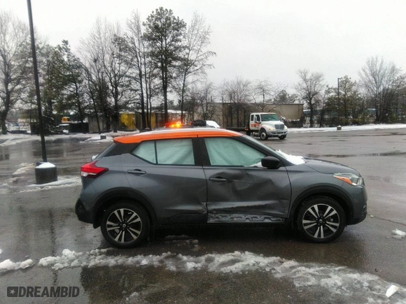 2019 Nissan Kicks SV with VIN 3N1CP5CU3KL543159, listed as a IAAI auction lot 41485737 with 93,656 mi miles. Bid and sale history available at carsss.com. Image 13.