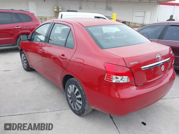 2007 Toyota Yaris with VIN JTDBT903071077664, listed as a IAAI auction lot 42175827 with 154,079 mi miles. Bid and sale history available at carsss.com. Image 3.