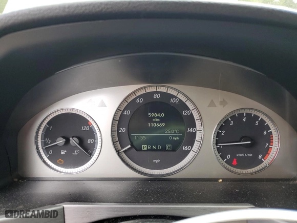 2010 Mercedes-Benz GLK-Class GLK 350 with VIN WDCGG8HB9AF327083, listed as a Copart auction lot 51149395 with 110,669 mi miles and Salvage Title. Bid and sale history available at carsss.com. Image 9.