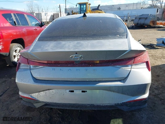 2022 Hyundai Elantra SE with VIN 5NPLL4AGXNH072907, listed as a IAAI auction lot 41440994 with 71,594 mi miles. Bid and sale history available at carsss.com. Image 16.