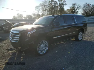 2018 Cadillac Escalade ESV Platinum z VIN 1GYS4KKJ0JR260999, wystawiony jako Copart lot #83004964 z przebiegiem 89 232 mil mil oraz Szkody całkowita. Historia ofert i sprzedaży dostępna na DreamBid. Obrazek 1.