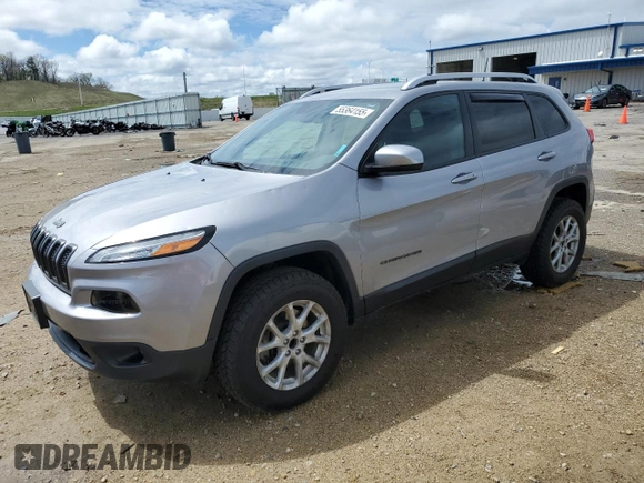 2017 Jeep Cherokee Latitude with VIN 1C4PJMCS9HD213517, listed as a Copart auction lot 55364155 with 81,200 mi miles and Clean Title. Bid and sale history available at DreamBid. Image 1.