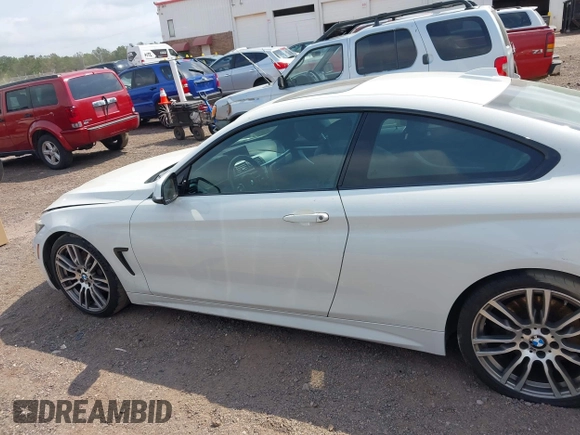 2018 BMW 4 Series 430i with VIN WBA4W3C56JAB87233, listed as a IAAI auction lot 42079528 with 104,991 mi miles and . Bid and sale history available at DreamBid. Image 14.