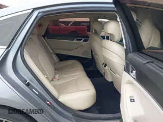 2015 Hyundai Genesis 5.0L with VIN KMHGN4JF1FU096051, listed as a IAAI auction lot 41771204 with 74,038 mi miles. Bid and sale history available at carsss.com. Image 8.