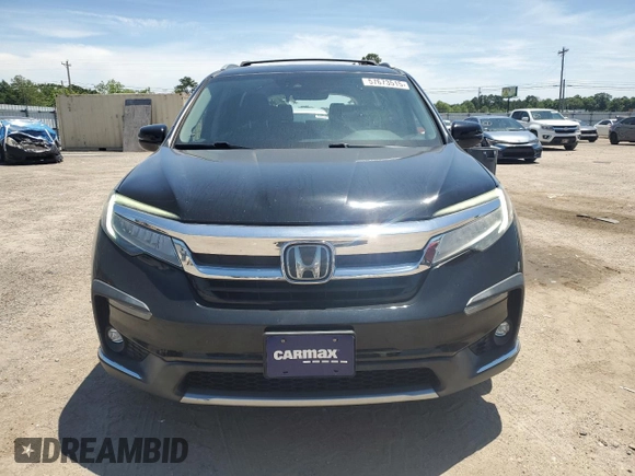 2019 Honda Pilot Elite with VIN 5FNYF6H07KB071046, listed as a Copart auction lot 57673515 with 62,835 mi miles and Salvage title. Bid and sale history available at DreamBid. Image 5.