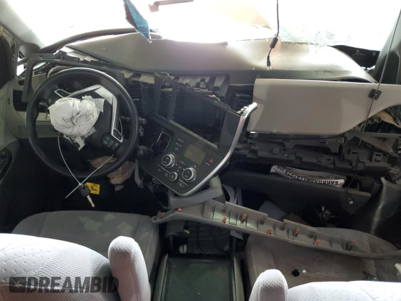 2017 Toyota Sienna LE Auto Access Seat with VIN 5TDKZ3DC9HS874165, listed as a Copart auction lot 52757194 with Not provided miles and Salvage title. Bid and sale history available at DreamBid. Image 8.