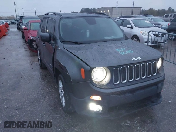 2017 Jeep Renegade Latitude with VIN ZACCJABB8HPF94423, listed as a IAAI auction lot 41272052 with 124,239 mi miles and . Bid and sale history available at DreamBid. Image 1.