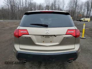 2008 Acura MDX Tech Pkg with VIN 2HNYD28318H520372, listed as a Copart auction lot 50003185 with 161,194 mi miles and Clean Title. Bid and sale history available at carsss.com. Image 6.