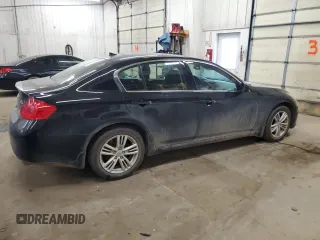 2013 Infiniti G37 x with VIN JN1CV6AR7DM769322, listed as a Copart auction lot 55036765 with 234,023 mi miles and Salvage Title. Bid and sale history available at DreamBid. Image 3.
