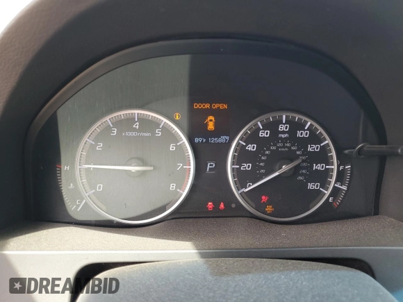 2014 Acura RDX Technology with VIN 5J8TB3H50EL003304, listed as a Copart auction lot 54869245 with 125,887 mi miles and Salvage title. Bid and sale history available at DreamBid. Image 9.