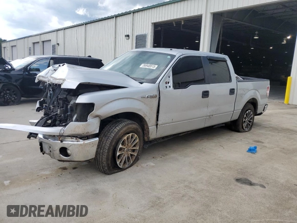 2014 Ford F-150 XL with VIN 1FTEW1CM7EFA71547, listed as a Copart auction lot 56948915 with Not provided miles and Salvage title. Bid and sale history available at DreamBid. Image 1.