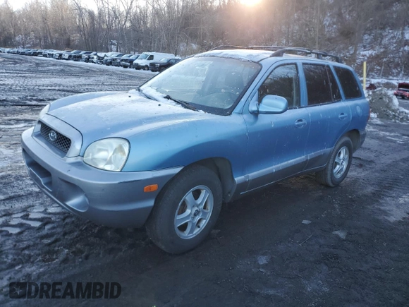 2004 Hyundai Santa Fe with VIN KM8SB12B54U713185, listed as a Copart auction lot 44989775 with 84,866 mi miles and Clean Title. Bid and sale history available at carsss.com. Image 1.