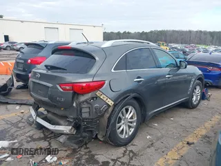 2013 Infiniti FX with VIN JN8CS1MU8DM141556, listed as a IAAI auction lot 41536047 with 96,016 mi miles and . Bid and sale history available at DreamBid. Image 4.