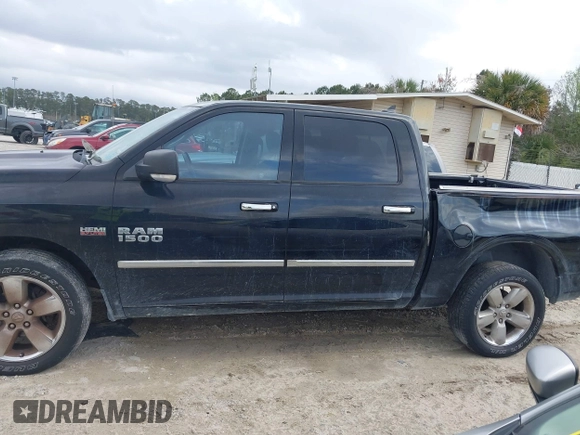 2013 Ram 1500 Outdoorsman with VIN 1C6RR7LT8DS556814, listed as a IAAI auction lot 41947903 with 105,399 mi miles. Bid and sale history available at carsss.com. Image 14.