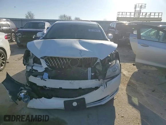 2016 Buick LaCrosse Sport Touring with VIN 1G4G45G36GF264455, listed as a Copart auction lot 49175625 with 81,394 mi miles and Salvage title. Bid and sale history available at DreamBid. Image 11.
