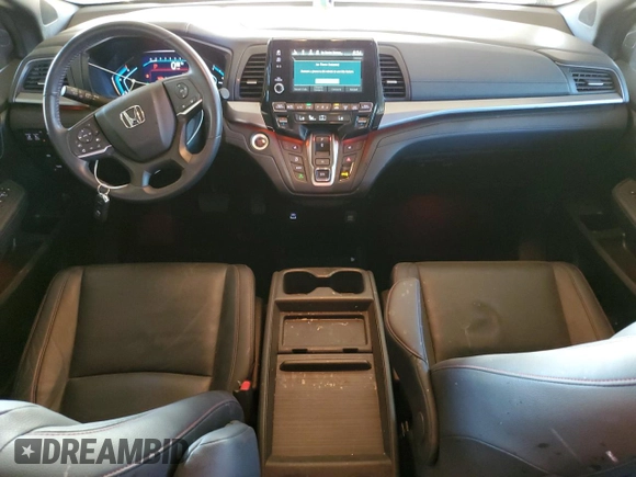 2023 Honda Odyssey Sport with VIN 5FNRL6H71PB025357, listed as a Copart auction lot 45682075 with 56,291 mi miles and Salvage Title. Bid and sale history available at carsss.com. Image 8.