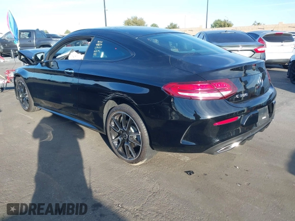2023 Mercedes-Benz C 300 with VIN W1KWJ8DB3PG119749, listed as a IAAI auction lot 41625733 with 13,281 mi miles and . Bid and sale history available at DreamBid. Image 3.