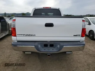 2006 Toyota Tundra SR5 with VIN 5TBET34186S507115, listed as a Copart auction lot 53101535 with 165,948 mi miles and Salvage Title. Bid and sale history available at carsss.com. Image 6.