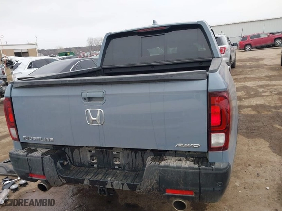 2023 Honda Ridgeline RTL-E with VIN 5FPYK3F70PB030718, listed as a IAAI auction lot 41667869 with 18,768 mi miles. Bid and sale history available at carsss.com. Image 17.