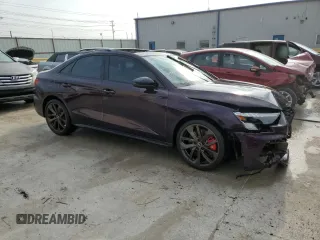 2023 Audi S3 Prestige z VIN WAUJ3DGYXPA054762, wystawiony jako Copart lot #55529074 z przebiegiem 13 684 mil mil oraz Szkody całkowita. Historia ofert i sprzedaży dostępna na DreamBid. Obrazek 4.
