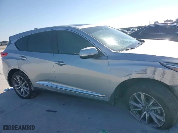 2021 Acura RDX w/Technology Package with VIN 5J8TC1H55ML004531, listed as a Copart auction lot 45998275 with 43,996 mi miles and Salvage Title. Bid and sale history available at carsss.com. Image 12.