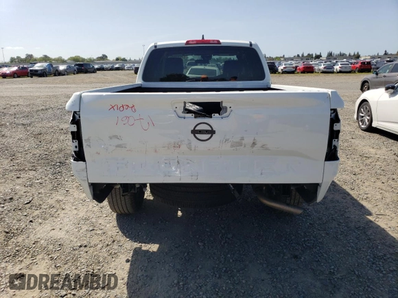 2024 Nissan Frontier S with VIN 1N6ED1CL5RN638845, listed as a Copart auction lot 51940085 with 27,151 mi miles and Salvage title. Bid and sale history available at DreamBid. Image 6.